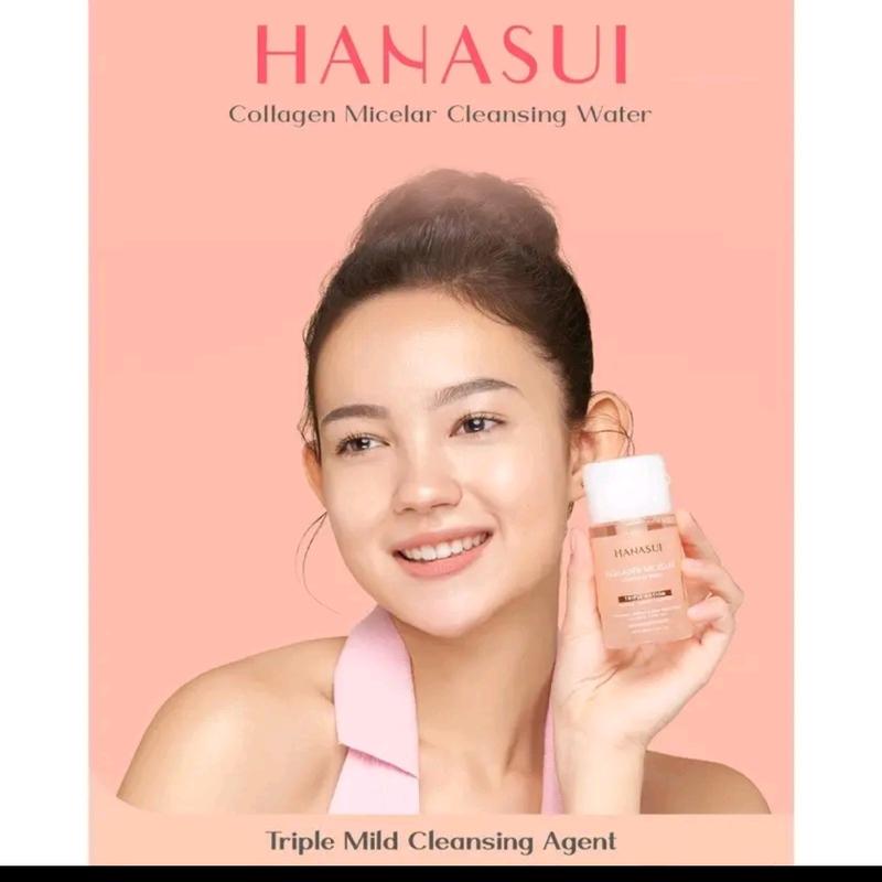 Hanasui Pembersih Wajah Micellar Water Hanasui Collagen - Cleanser, Remover 1