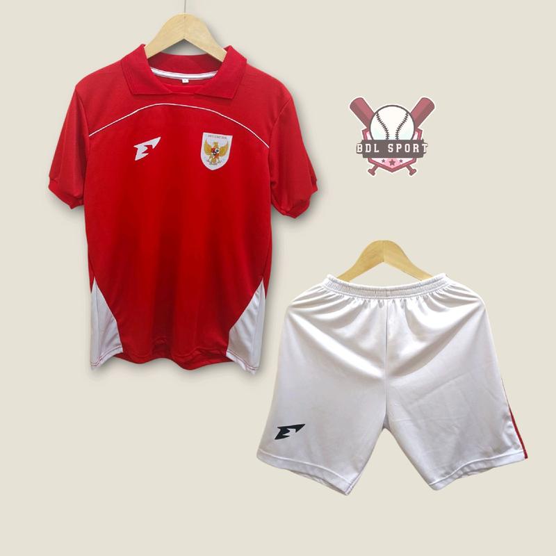 Jersey Timnas Indonesia Terbaru 2025 Kaos Olahraga Timnas Indonesia Pra Piala Dunia Pakaian Set Celana Bahan Dryfit Dewasa Unisex Sport Baju Volly 5