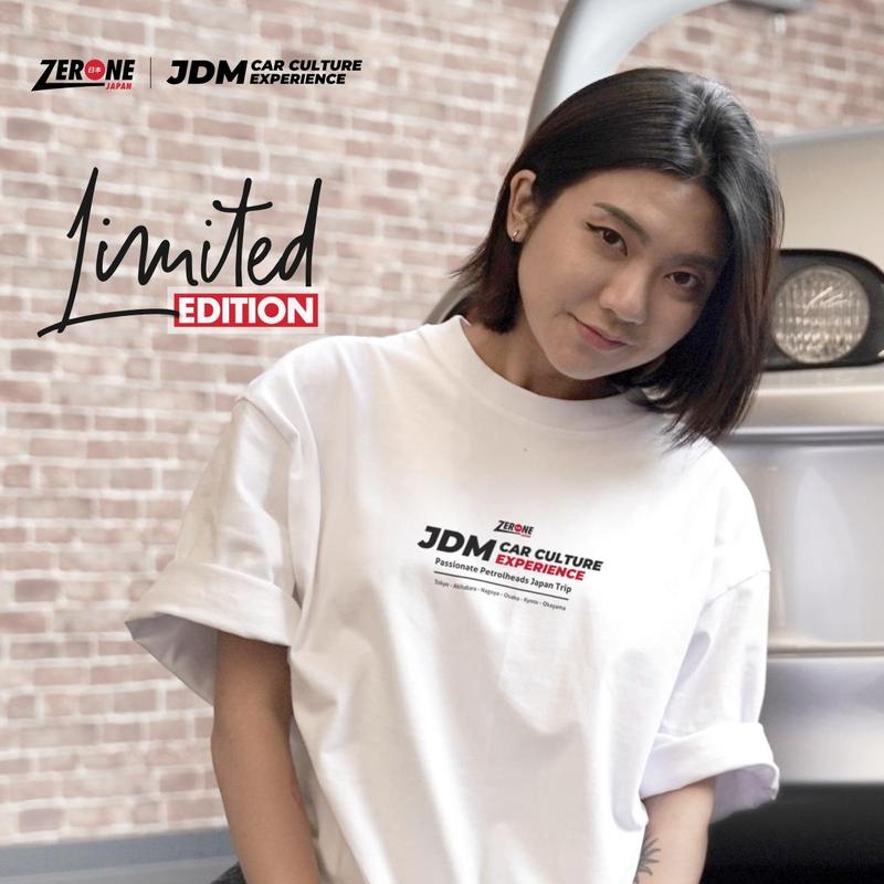 Product Introduction of Zerone T-Shirt JDM 1st Edition Putih Oversize Kaos Oblong Distro Lembut Baju Atasan Pendek Polos Pria Wanita Katun Combed Dewasa Surfing Sablon Cowok 4