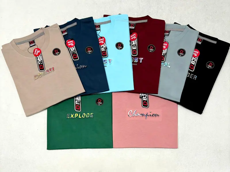 Paket Kaos 100Ribu Dapat  6 Pcs Baju Pria Wanita Atasan Lengan Pendek Baju Dewasa Kaos Oblong Murah Polos Combed Pendek Tulisan Tangan Branded Semi Distro Kaos Distro Baju Kaos 6