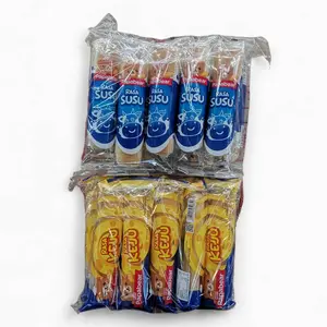 VIRAL roti papa bear manis keju dan susu (1 pack isi 10) roti panggang/roti selai/roti cream