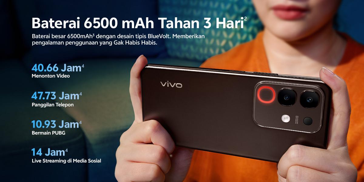 [NEW LAUNCH] vivo Y29 (8/256) - Design Marmer Eksklusif, 6500mAh Tahan 3 Hari, Tahan Banting Ekstrem, IP69 Tahan Air Ekstrem, AI Erase 2.0 + AI Circle to Search