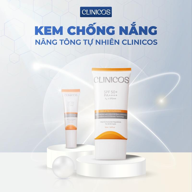 [LẺ 1 TUÝP] KEM CHỐNG NẮNG CLINICOS TRUTH SUNSCREEN SPF 50 PA++++