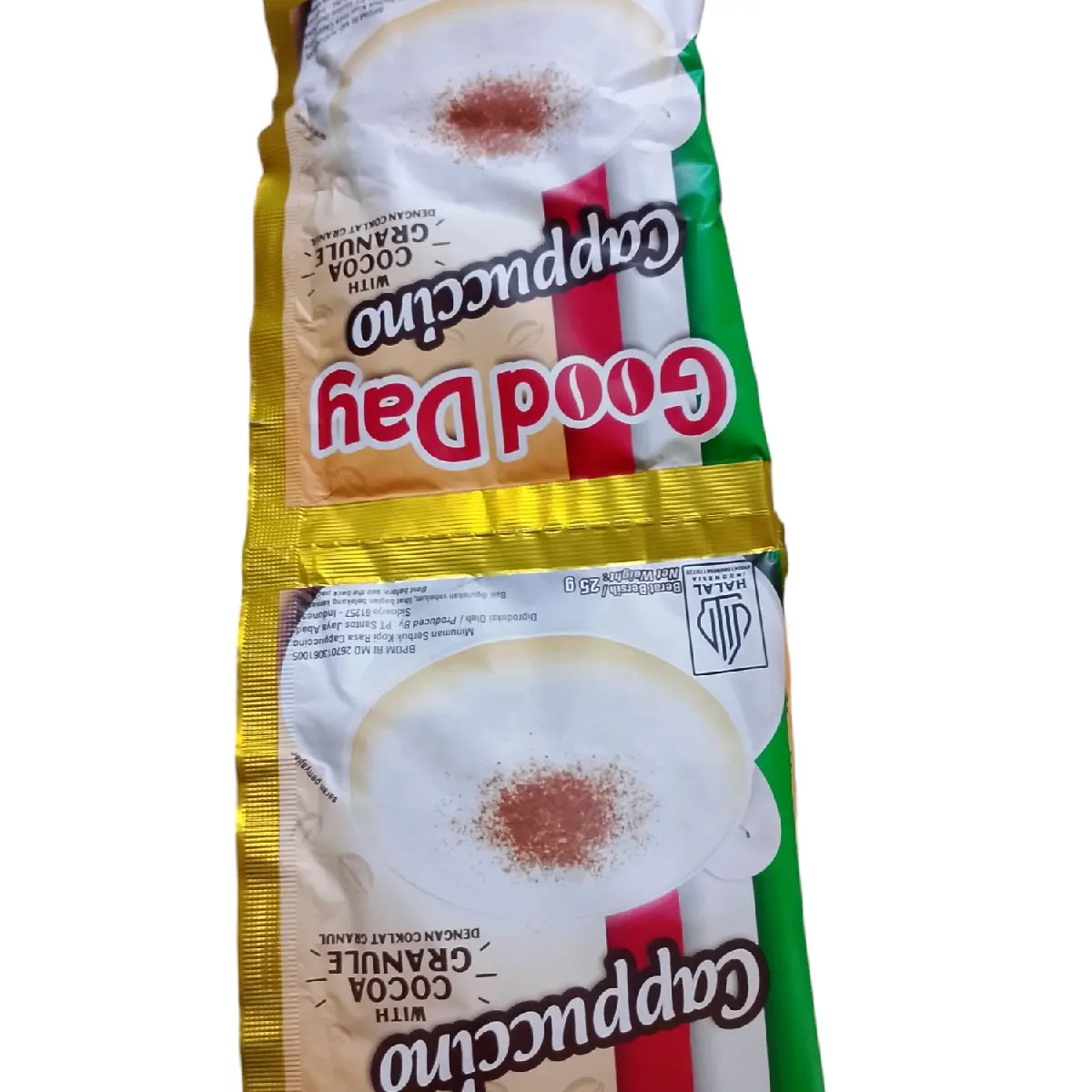 kopi goday capucino 1 renceng isi 10 pcs