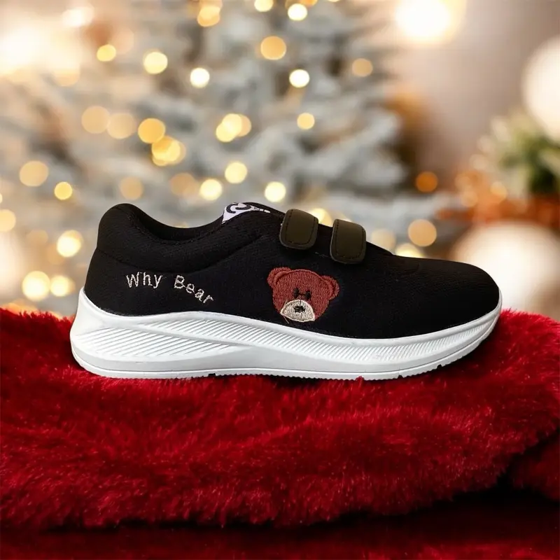 Sepatu Anak Why Bear Perempuan Size 27-38 | Sepatu Sneakers Umur 5-15 tahun Fashion 0