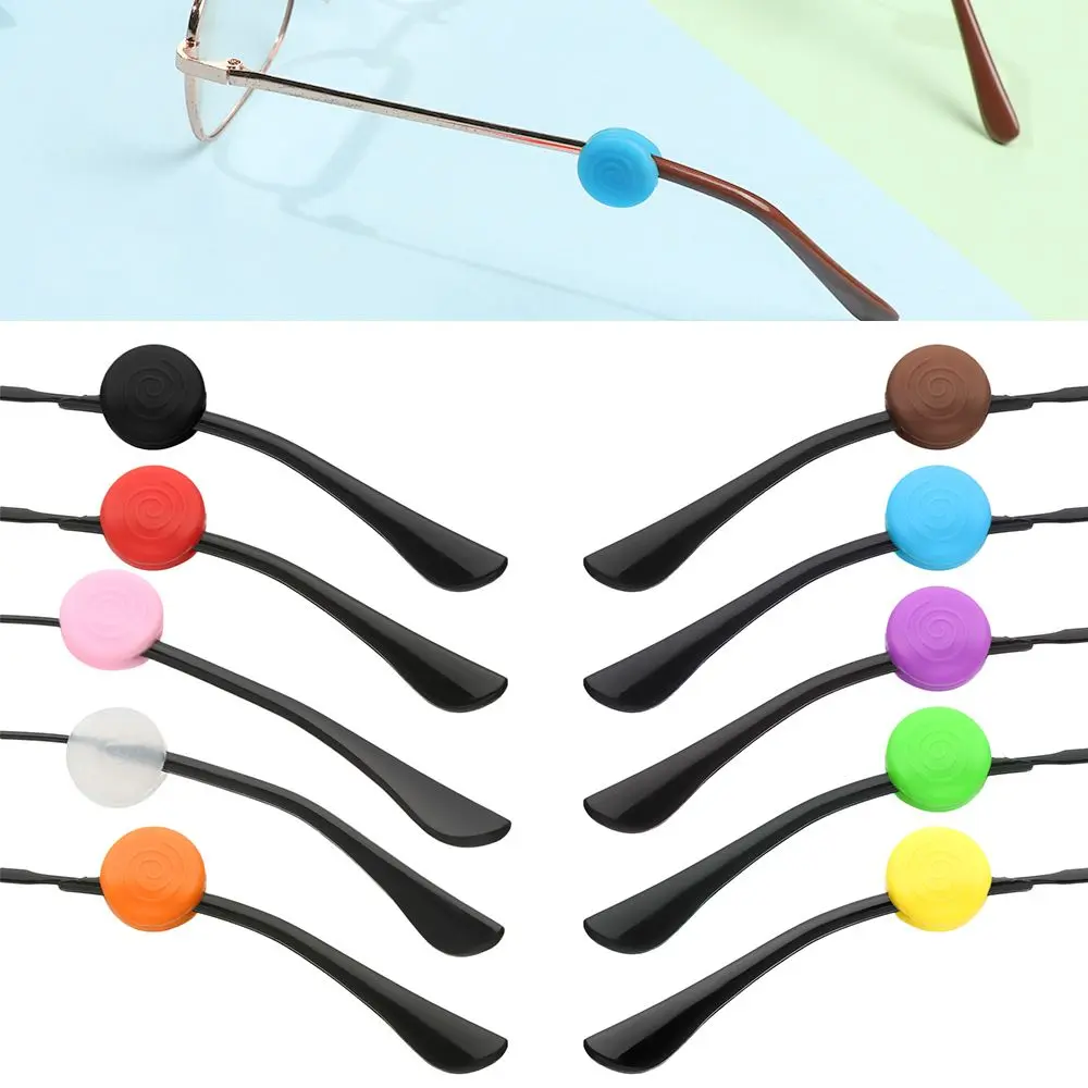 1 pair Silicone Grip Temple Tip Holder Eye Glasses Ear Hook Eyeglass Accessories Anti-slip Holder Eyewear Hook