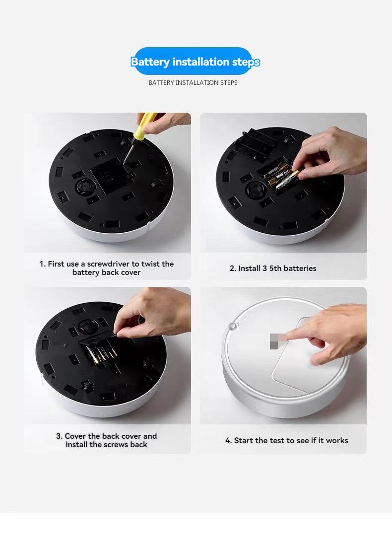 Product Introduction of Sweeping and mopping robot Household cleaning machine Lazy portable multi-functional intelligent robot vacuum cleaner 4