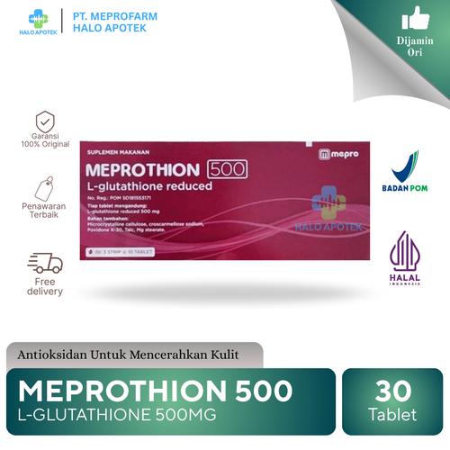 glutathione apotek Promo Meprothion L-glutathion Reduced 500mg 1 Box 30 tablet Mencerahkan (BEST SELLER) di Halo Is the A6 condition 052601 Inhalt:300 Kapseln