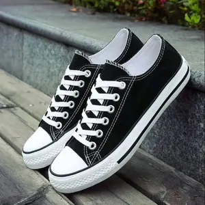 Sepatu Sneakers Sekolah Anak Sd Cowok Cewek Casual Sepatu Anak Dan Dewasa Model Pendek Hitam Putih Fashion Warrior