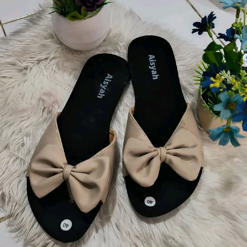 sandal pita japit wanita teplek