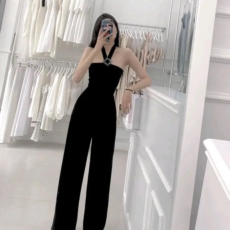JUMPSUIT HALTER/JUMSUIT KULOT SEXY/FASHION WANITA KEKINIAN VARIASI