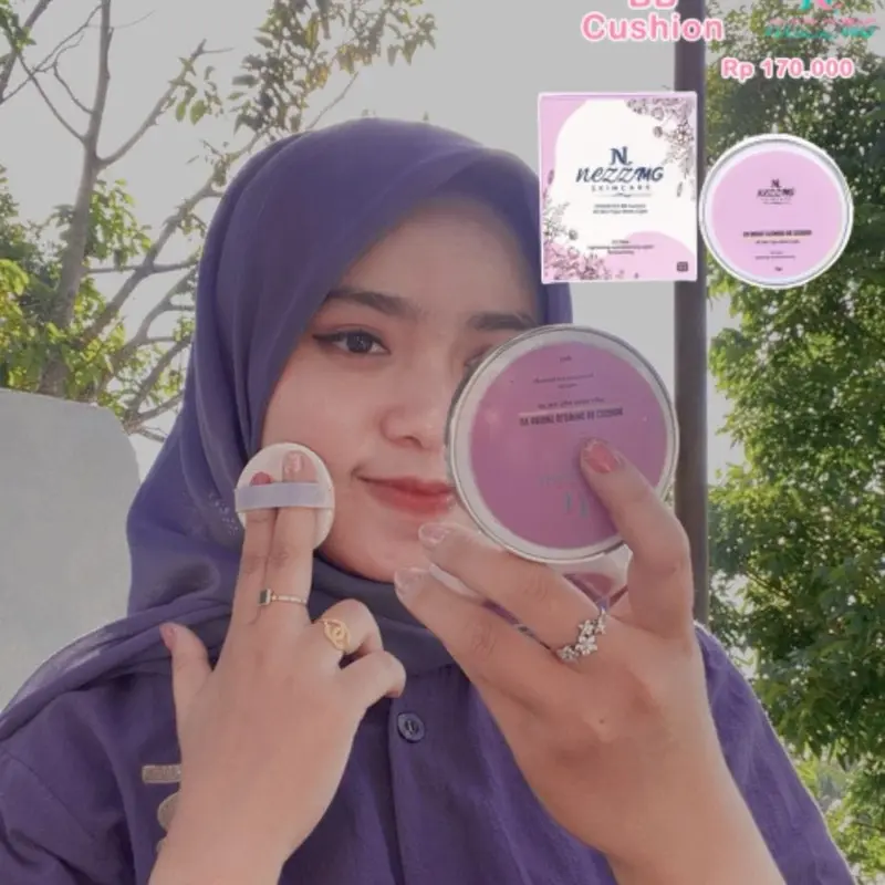 BB CUSHION NEZZMG MAMPU MEMBERIKAN GLOWING TANPA RIBET 5
