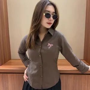 NV BRAND - Kemeja Atasan Sheina Terbaru Katun Karet