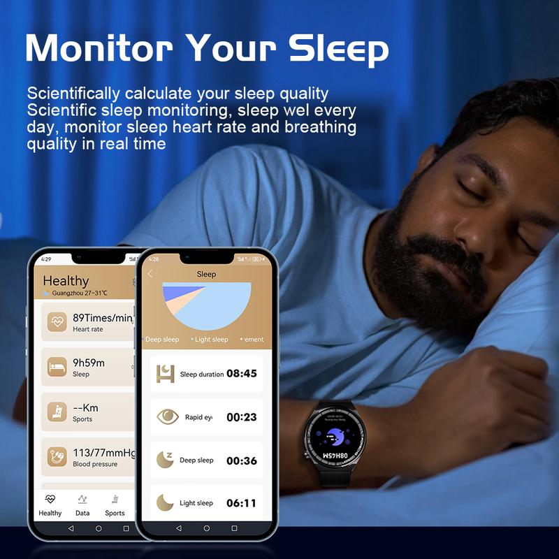 Simbojoy SmartWatch GT8 Anti Air Original Layar Terang 1.28''Pemantauan Tidur Alat pengukur langkah Jam Pintar  ZN025 8