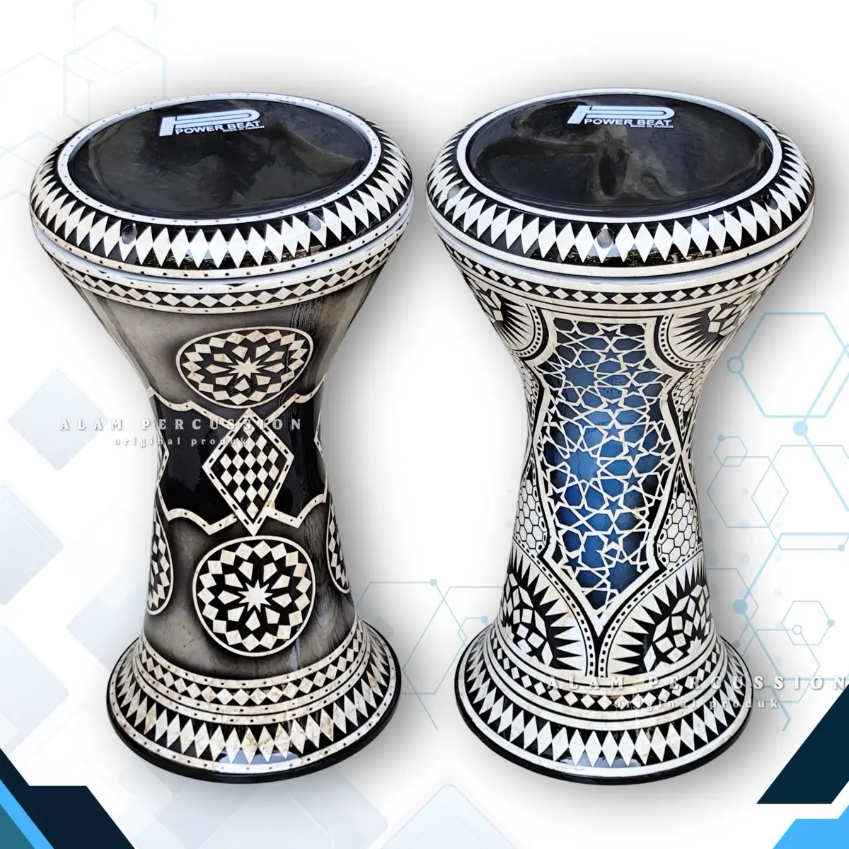 Darbuka 8inc motif Fullset + TAS