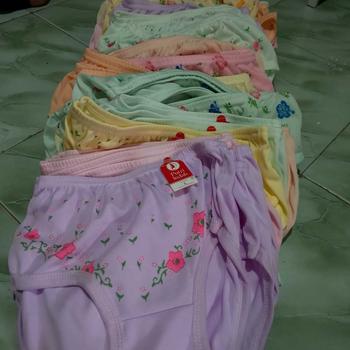 Product Review of 12pcs Celana Dalam CD Wanita Tebel Model Sorex Lusinan Murah Motif Bunga Katun dalaman wanita Dewasa  Pendek  jumbo Tebal from M**p 1