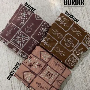 KATUN BORDIR GURIH SERIES (harga per setengah meter)