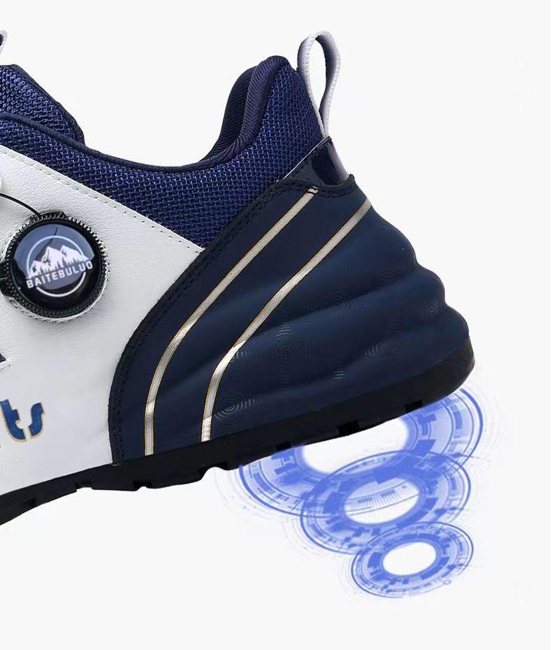 Product Introduction of Ready stock genuine rotating buckle badminton shoes golf shoes sole shoes training shoes couple soft-soled shoes competition shoes couple sports shoes table tennis shoes large size shoes competitive shoes soft-soled table tennis shoes shock-absorbing high 33