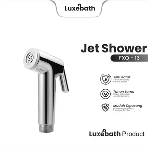 LUXEBATH - Bidet Spray FXQ-13 | Jet Shower Kepala Semprotan Toilet WC | ABS Chrome | Tanpa Selang