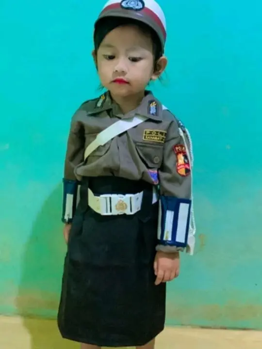 Baju POLISI ANAK Lengkap Atribut sesuai foto LANGSUNG DARI PANDARRODUSEN ASA AYOSO UMKM PUNYA ST Fashion Aksesoris 5