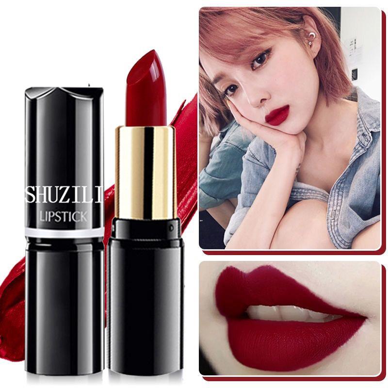 Product Introduction of Round tube lipstick lipstick moisturizing models moisturizing easy to color not easy to fall cosmetics Gloss Lipgloss Makeup Glossy 13
