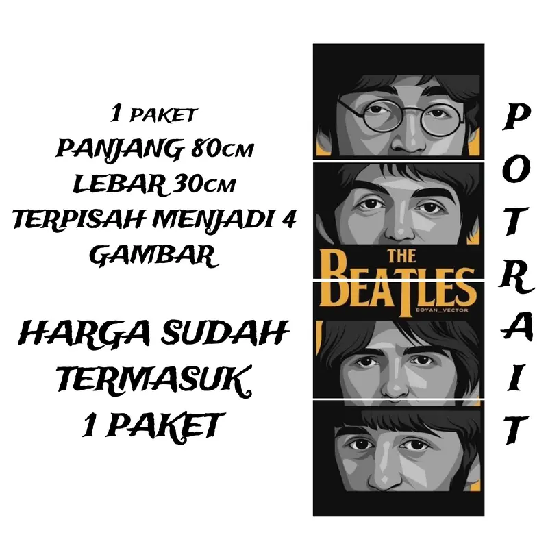 [Big Size A3] Poster Dinding Aesthetic Band Paper 5