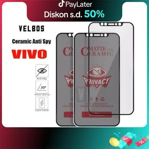 ANTI SPY CERAMIC UNTUK TIPE HP VIVO Antispy Lentur Elastis MATTE ANTIGORES