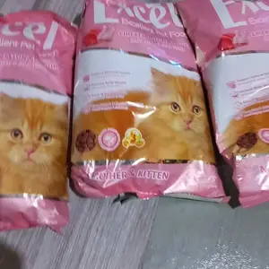 Excel Mother dan Kitten Makanan Kering Anak Ibu Kucing 500g Ayam Tuna