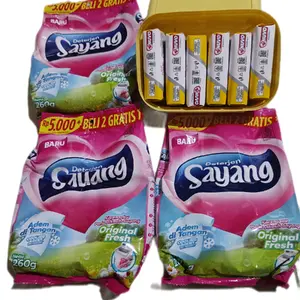 Paket Hemat (6 pcs) Sabun Nuvo + (3pcs) Detergent sayang 5rb Tanpa Tepak Makan