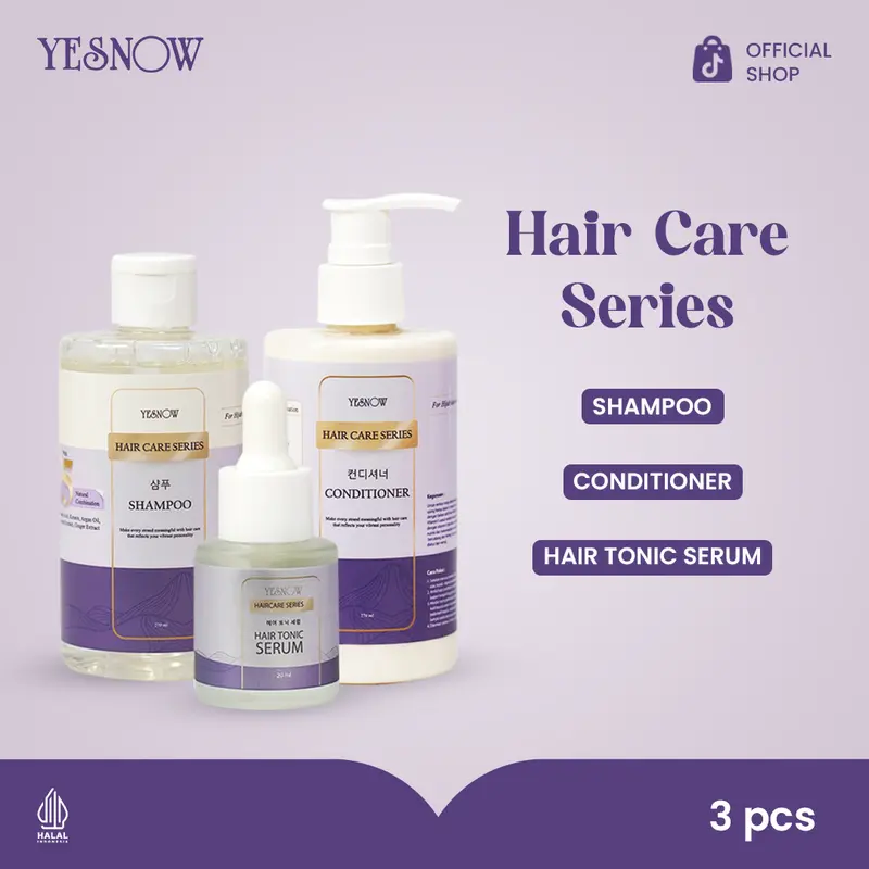 Hair Care Series Yesnow  ( Shampoo, Conditioner, Hair Tonic Serum ) 0