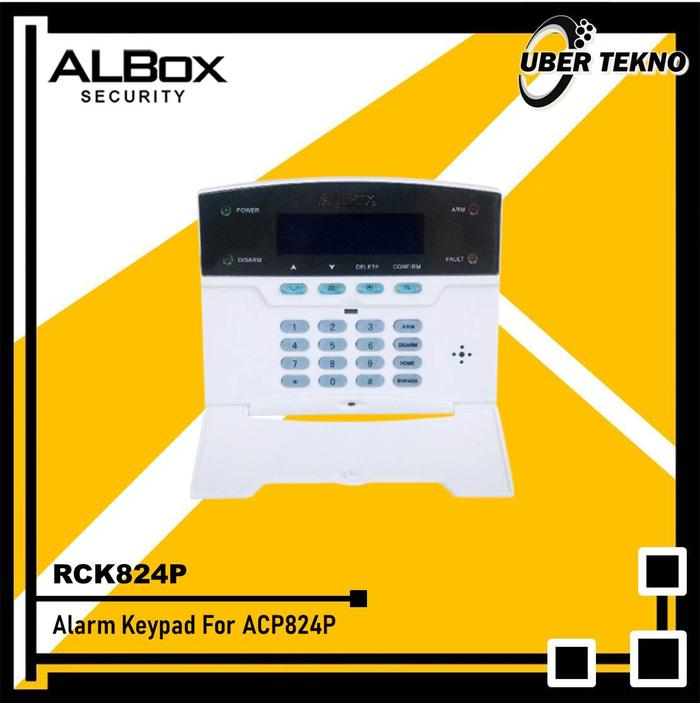 Jual Alarm Keypad Albox RCK824P LCD Keypad For Control Panel ACP824P ...