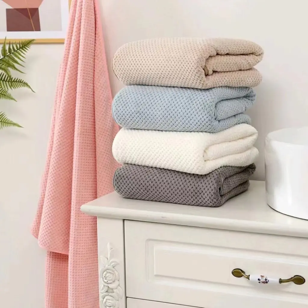 Towel Bath for adult Microfiber Towel Not shedding hair bath towel Japanese Style