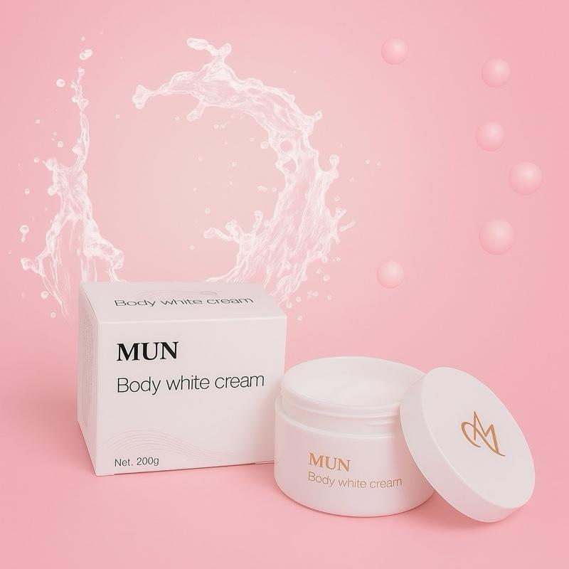 Kem Body MUN 200g hỗ trợ dưỡng trắng+ make up nâng tone da