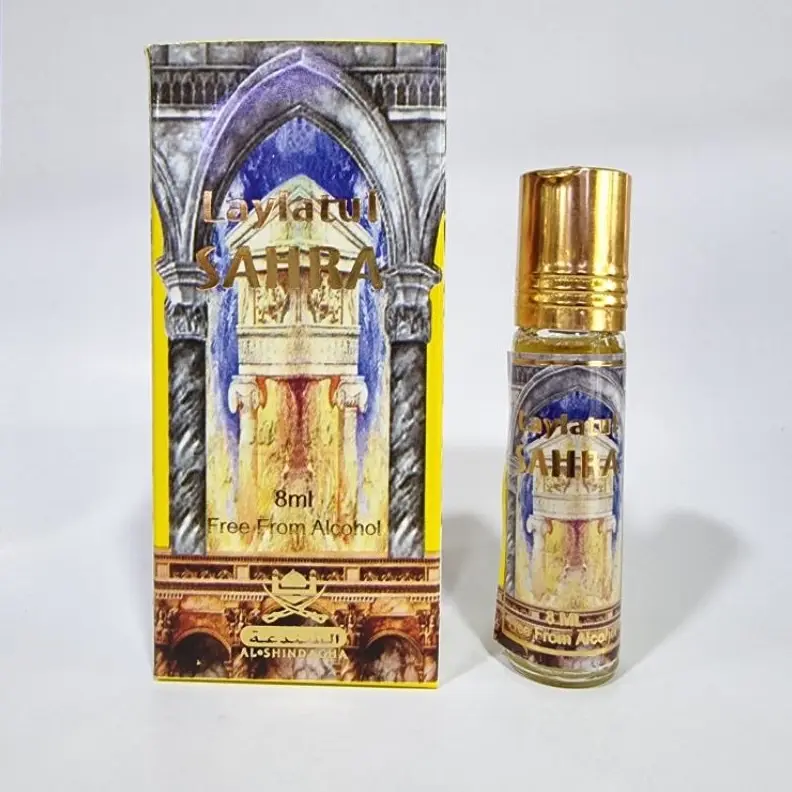 Laylatul Sahra Roll On - Pure Vanilla Oil Perfume - Scent Fragrance Cosmetic