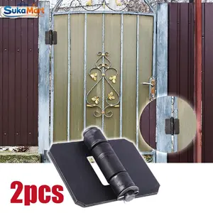Engsel Henderson 2PCS Engsel Kupu Kupu Bahan Besi Tebal Untuk Pintu Rumah Dan Pagar Engsel Pintu Besi Las