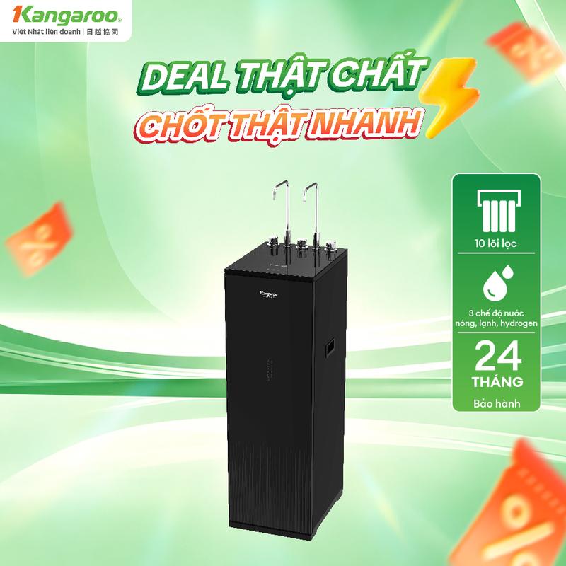 KG10A15 Máy lọc nước Kangaroo Hydrogen Infinity nóng lạnh - 10 lõi lọc