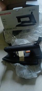 Product Review of ENVIO - MASPION Setrika Listrik EX-1010 BB Hitam  - Elektronik Rumah Tangga from I**k M**h 0