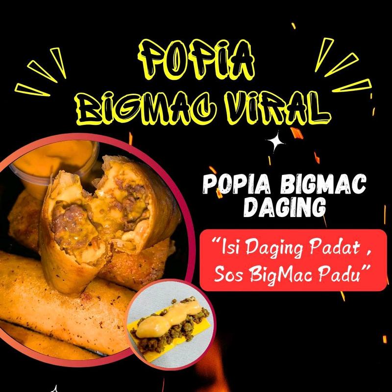 Popia Cheese Sticker Popiaa BigMac Cheese (Frozenn) - TikTok Shop Malaysia