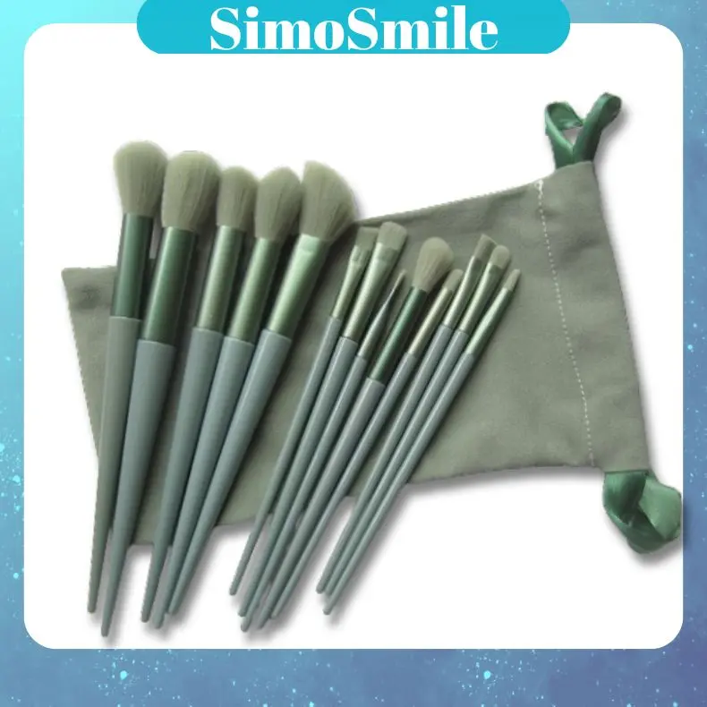 year-End SalePattern 13 Milk Tea Color Makeup Brush Set Loose Powder Brush Eye Shadow Brush Loose Powder Brush Full Set Of Beauty Brushes Cosmetics Skin Care Products Boys Girls Girlfriend Gifts