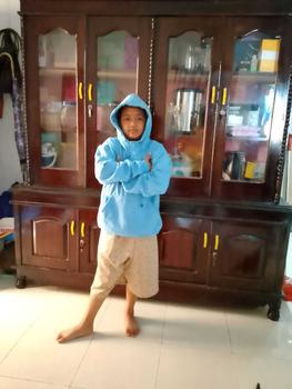 Product Review of RADIUS JAKET HOODIE WANGKI BORDIR TIMBUL CEWEK COWOK PREMIUM Fleece Nyaman Wanita from R**a R**a 0