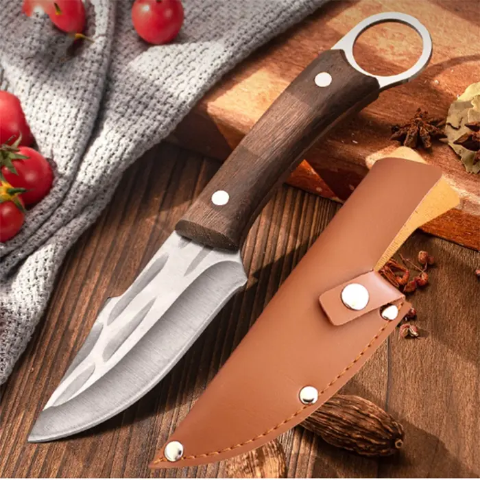 3-LAYER ANTI-RUST KNIFE/Mongolian Kitchen Knife 3 Layer Original/Japanese Knife/3 LAPISAN ANTI KARAT PISAU/Pisau Dapur Mongolia 3 Lapisan Asli/Pisau Jepang/Pisau Baja Serbaguna Jepang/Pisau Boning Profesional