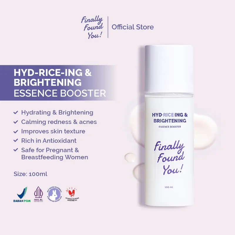 [LIVE RAMADHAN] Finally Found You! BUNDLE BASIC SKINCARE: Soy Gentle Face Cleanser + HYDRICEING & BRIGHTENING Essence Booster + Soy Bright Moisturizer & SUN-RICE ALL DAY Invisible UV Shield 7