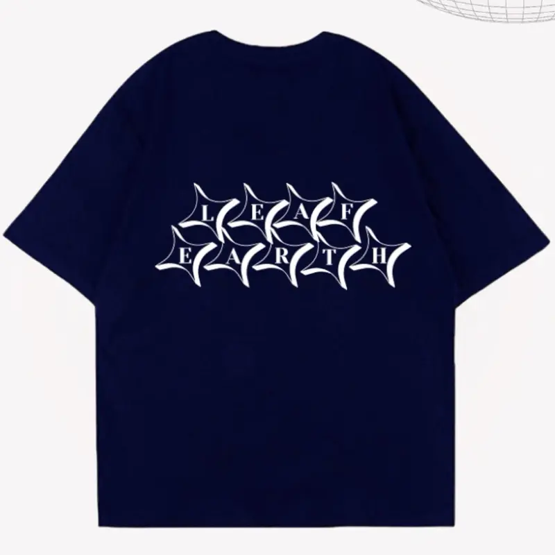 T-SHIRT COUPLE BUTTERFLY NAVY 1
