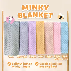 Selimut Minky Jumbo Adem Lembut Minky Blanket untuk Kenyamanan Tidur Anda