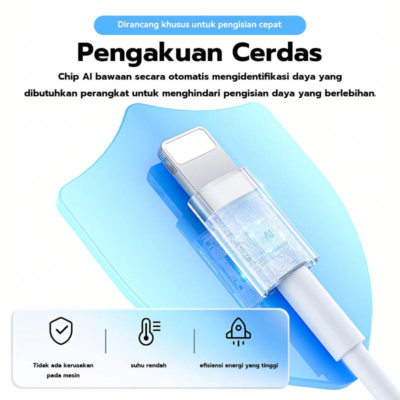 Kabel Data DC03 Type-C to Type-C PD Quick Charge 1M TPE Kabel 30W kompatible pada Mobile Phone 4