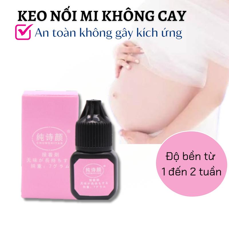  Thương Hiệu Miss Betty Keo nối mi không cay K02  5ml  khô 3-5s độ bền từ 1 đến 2 tuần không kích ứng da  kèm 2 nhẫn đựng keo  