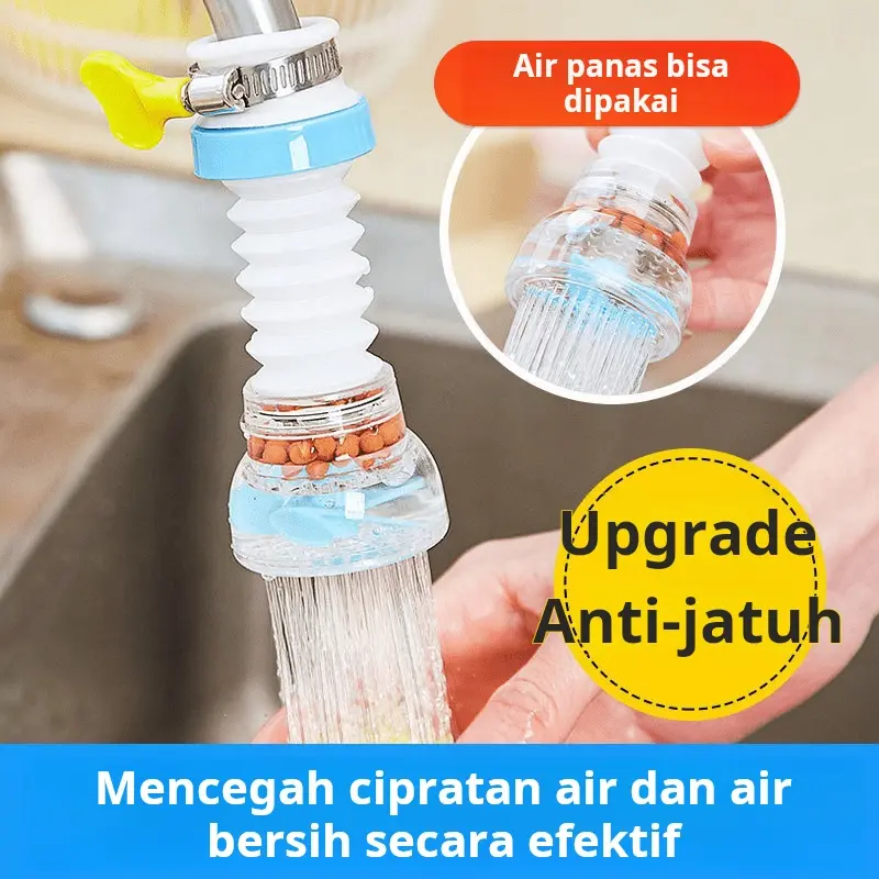 Filter keran Keran pancuran tahan percikan