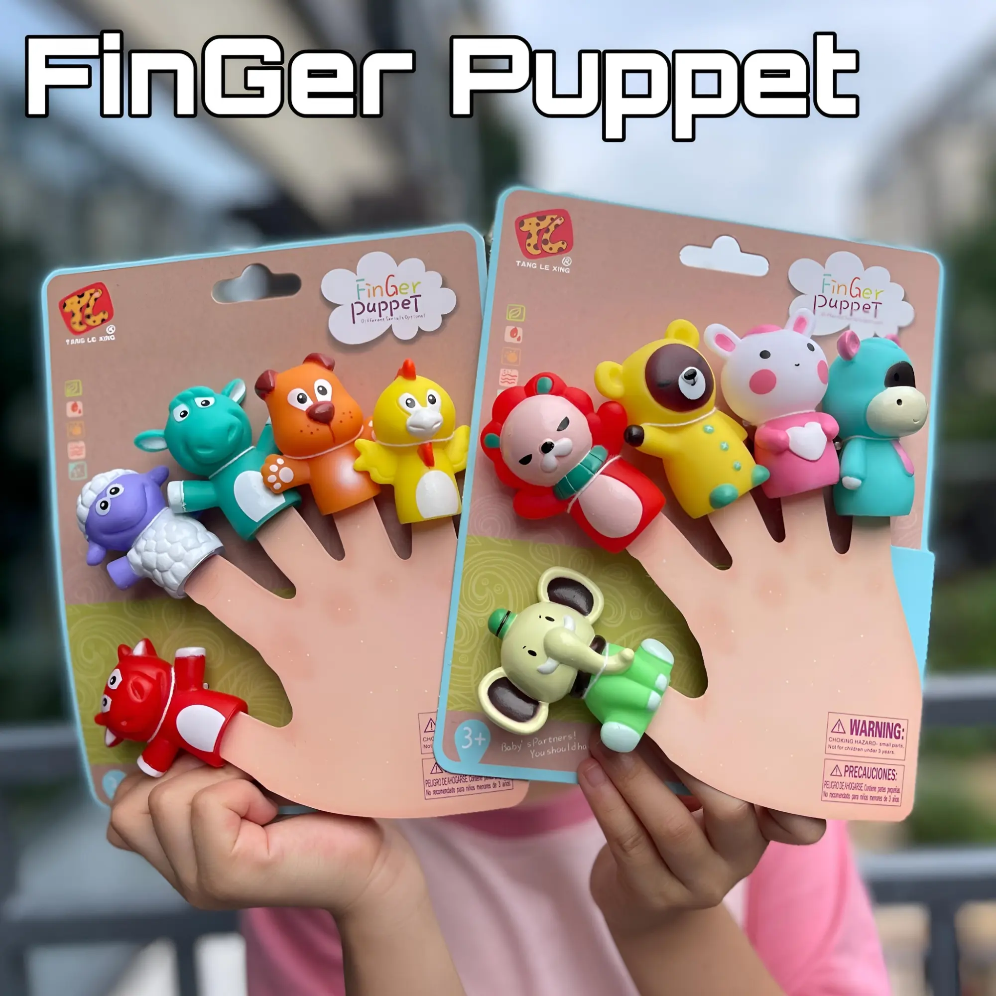 Puppet Jari atau Boneka Jari Mainan Edukasi Finger Puppet Toys