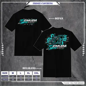 Kaos PEMUDA RT 01-05 BIRU Kaos Pemuda Baju Distro Cotton Pe 24s tebal Bisa Bayar Ditempat (Cod)