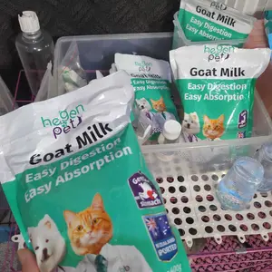 Hegen Pet Susu Anak kambing Pengganti Susu Induk Yang Sedang Hamil Menyusui Kitten Kucing & Anjing